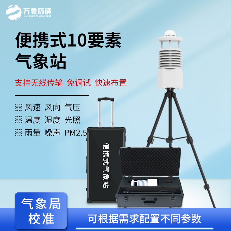 便攜式全自動氣象站可以用來野外氣象應急監(jiān)測嗎？