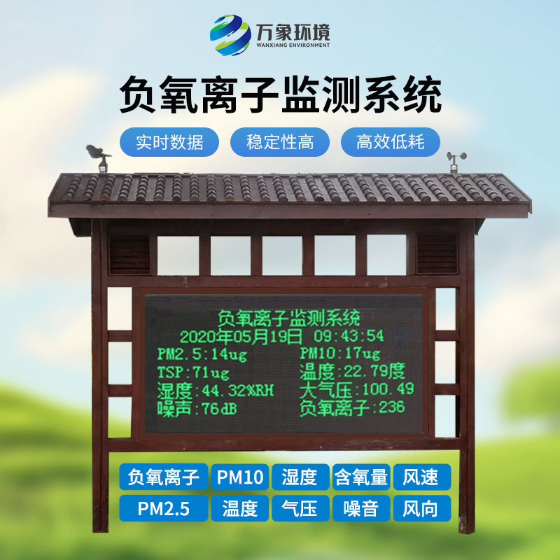 天然氧吧負(fù)氧離子監(jiān)測設(shè)備